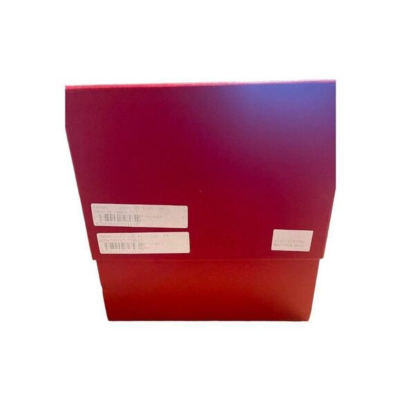 Moser Large Red Decanter Pebbles Empty Box Insert Storage 10”x9.25”x9.75” Gift - Picture 5 of 10